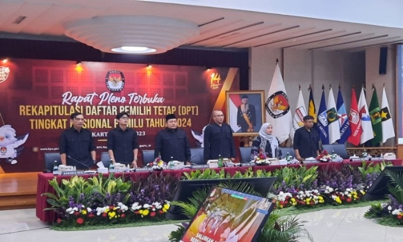 Komisi Pemilihan Umum Telah Menetapkan Jumlah DPT Di Dalam Dan Luar ...