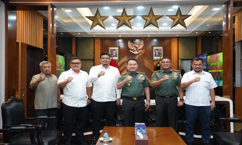 Fokus Bobby Nasution Mengatasi Banjir di Kota Medan Mendapat Dukungan Dari KSAD