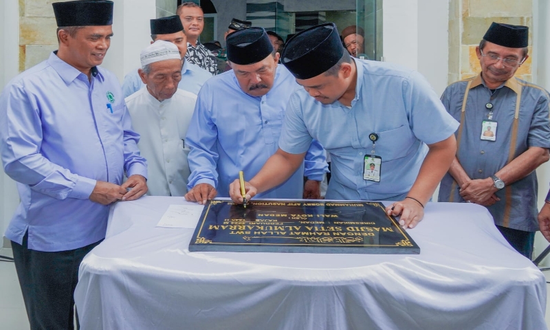 Bobby Nasution Ungkap Masjid Setia Al-Mukarram Punya Cerita Tersendiri Baginya