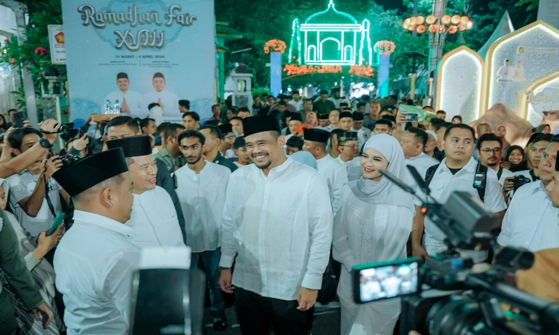 Ramadhan Fair XVIII Dibuka, Bobby Nasution Ajak Semua Jaga Kesucian Bulan Ramadhan