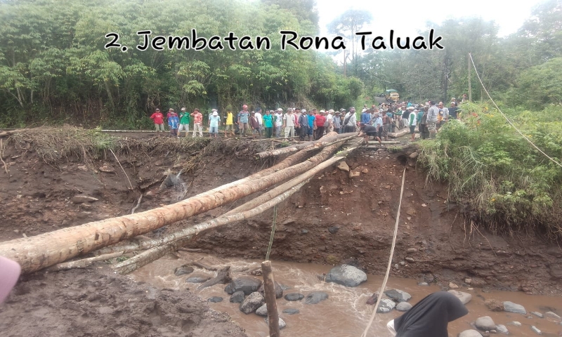 Tragedi Banjir Lahar Dingin Gunung Marapi Disertai Longsor, Kodam I/BB Segera Bangun 5 Jembatan Bailey di Kabupaten Agam
